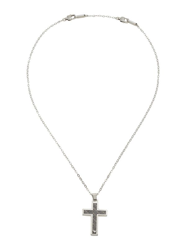 Emporio Armani Emporio Armani Lančić 'EGS1705040'  antracit siva / srebro