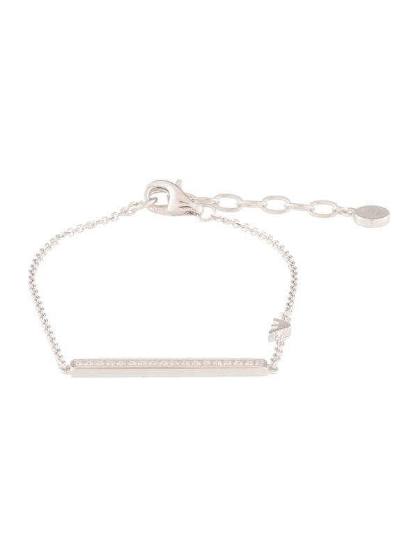 Emporio Armani Emporio Armani Narukvica  srebro / prozirna