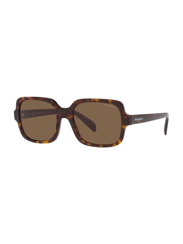 Emporio Armani Emporio Armani Sunčane naočale '0EA4195 55 502673'  konjak / tamno smeđa / bijela