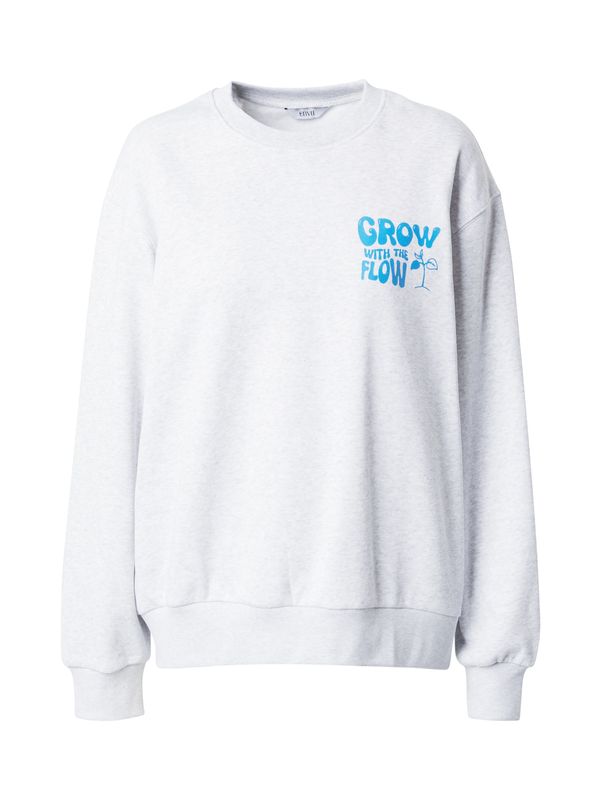 Envii Envii Sweater majica 'ENTOUR'  siva melange