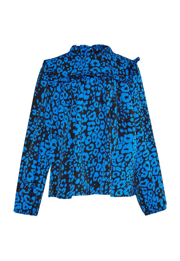 faina faina Bluza  plava / crna