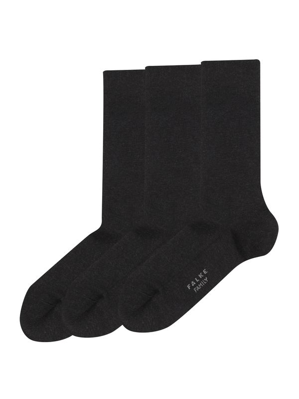 FALKE FALKE Čarape 'Family'  siva / antracit siva