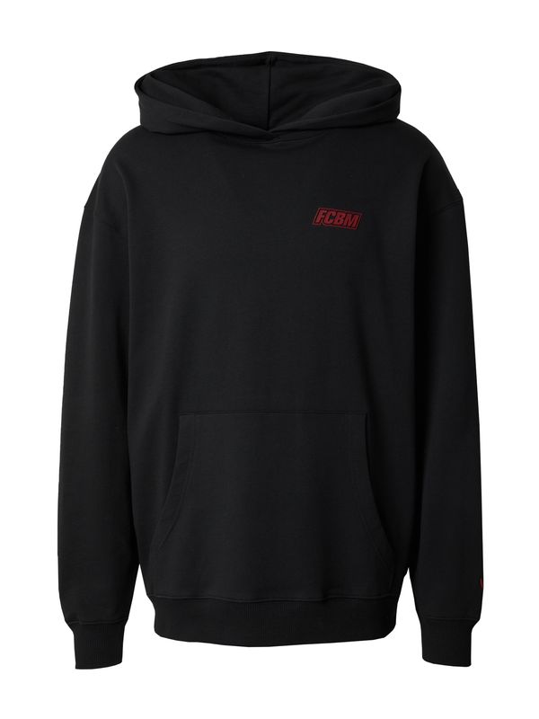 FCBM FCBM Sweater majica 'Elia'  tamno crvena / crna