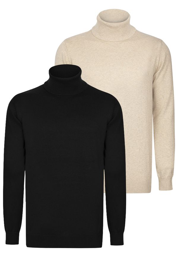 Felix Hardy Felix Hardy Pulover  ecru/prljavo bijela / crna