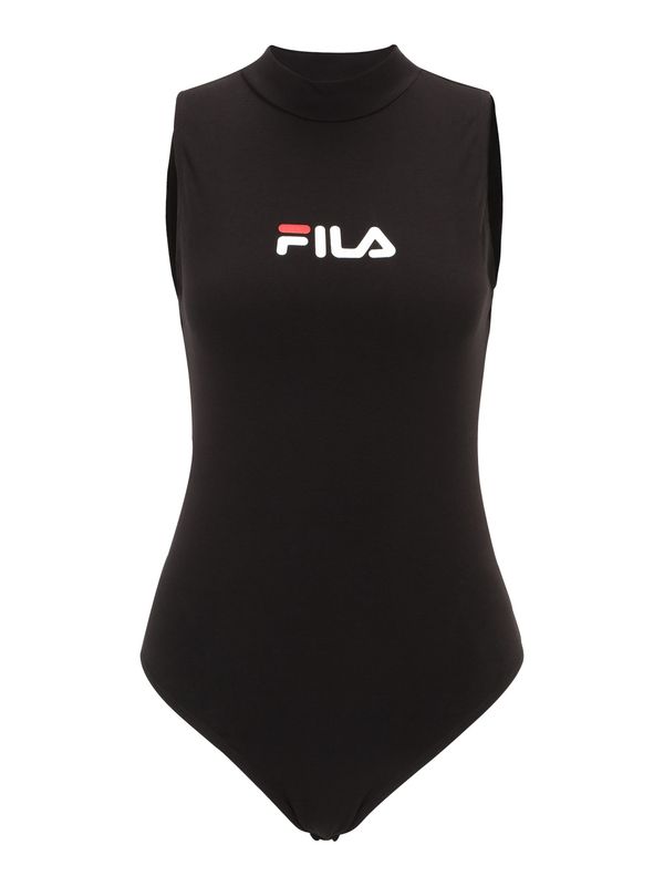 FILA FILA Bodi majica  crvena / crna / bijela