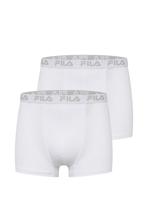 FILA FILA Bokserice  siva / bijela