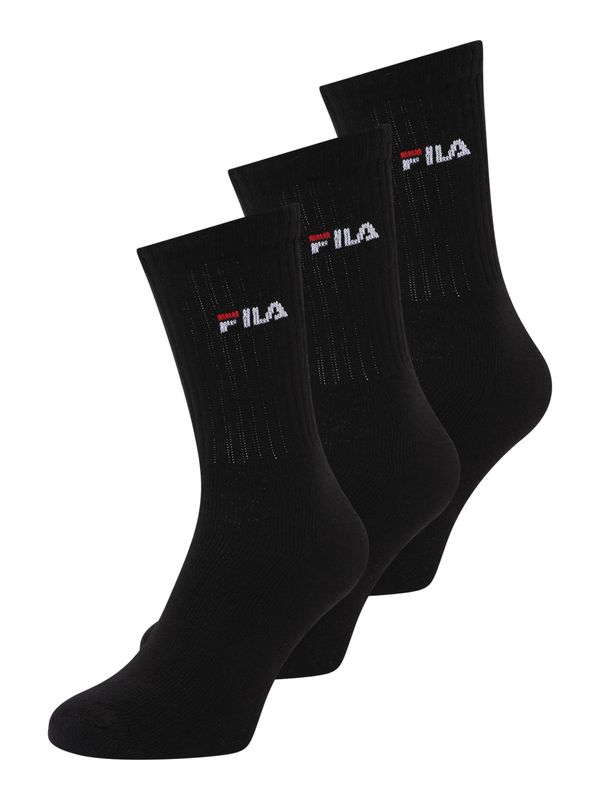FILA FILA Čarape  crvena / crna / bijela