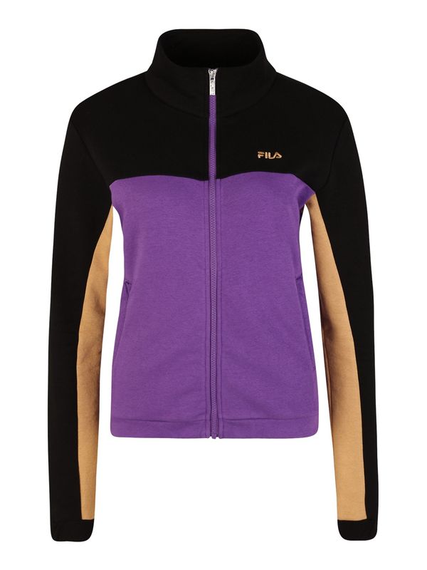 FILA FILA Gornji dio trenirke 'BRUCKBERG'  boja devine dlake (camel) / ljubičasta / crna