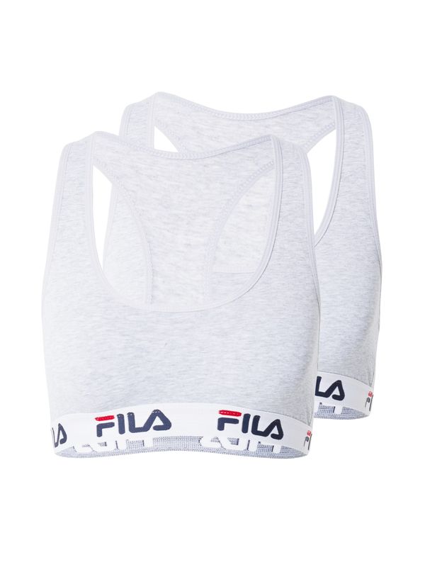 FILA FILA Grudnjak  tamno plava / siva melange / krvavo crvena / bijela