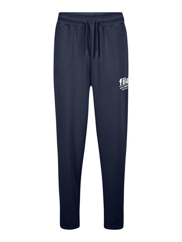 FILA FILA Hlače ' LISBON '  plava / bijela