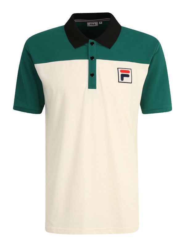 FILA FILA Majica 'LIANSHAN'  zelena / bijela