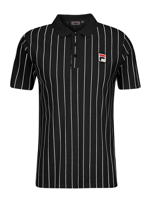 FILA FILA Majica 'LUCKENWALDE'  crvena / crna / bijela