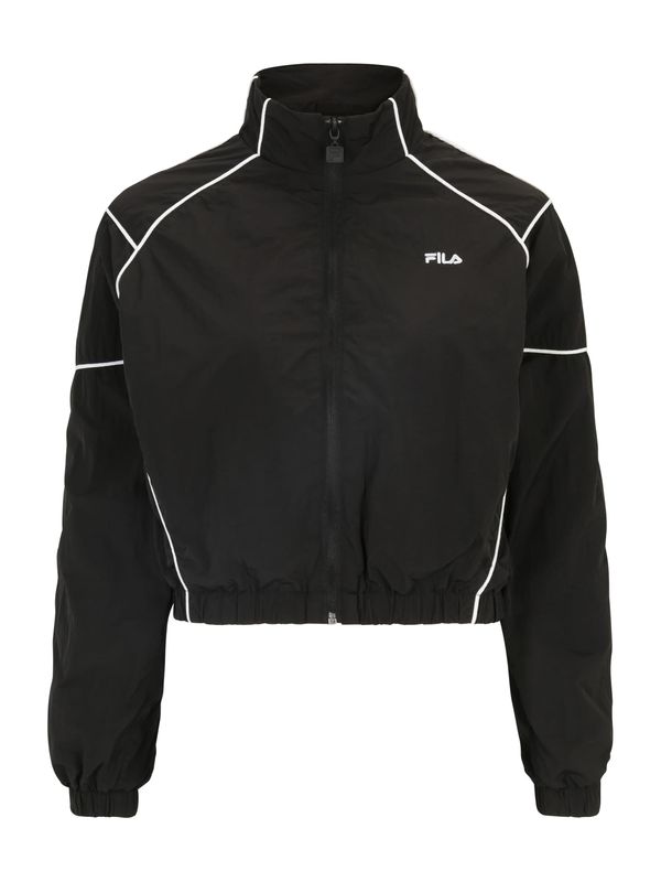 FILA FILA Prijelazna jakna 'LAPLACE'  crna / bijela
