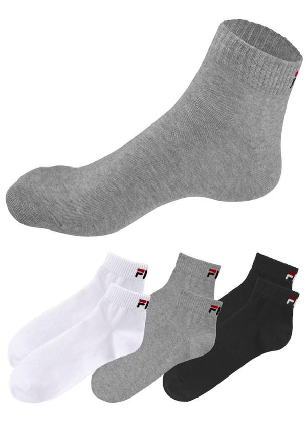 FILA FILA Sportske čarape  siva / crna / bijela