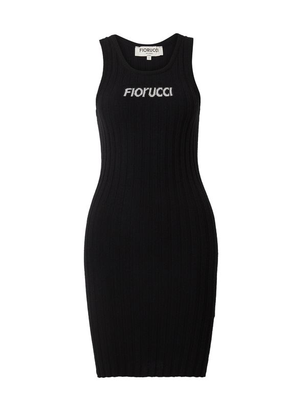 Fiorucci Fiorucci Pletena haljina 'Angolo'  siva / crna