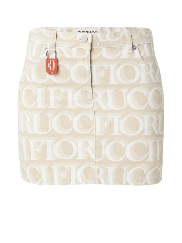 Fiorucci Fiorucci Suknja  bež / crvena / bijela