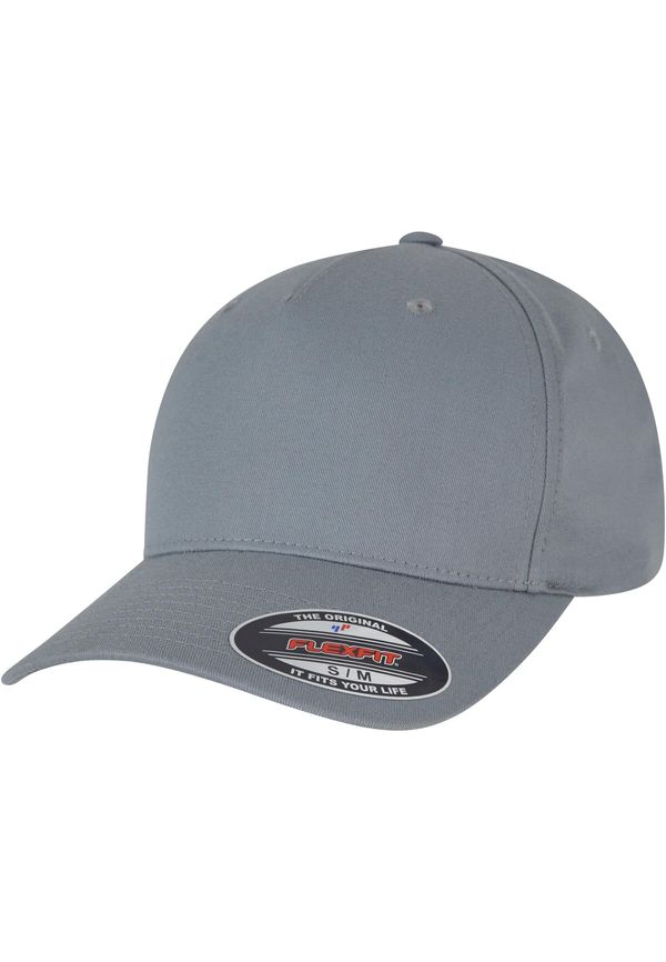 Flexfit Flexfit Šilterica '5 Panel'  siva / svijetlosiva / vatreno crvena