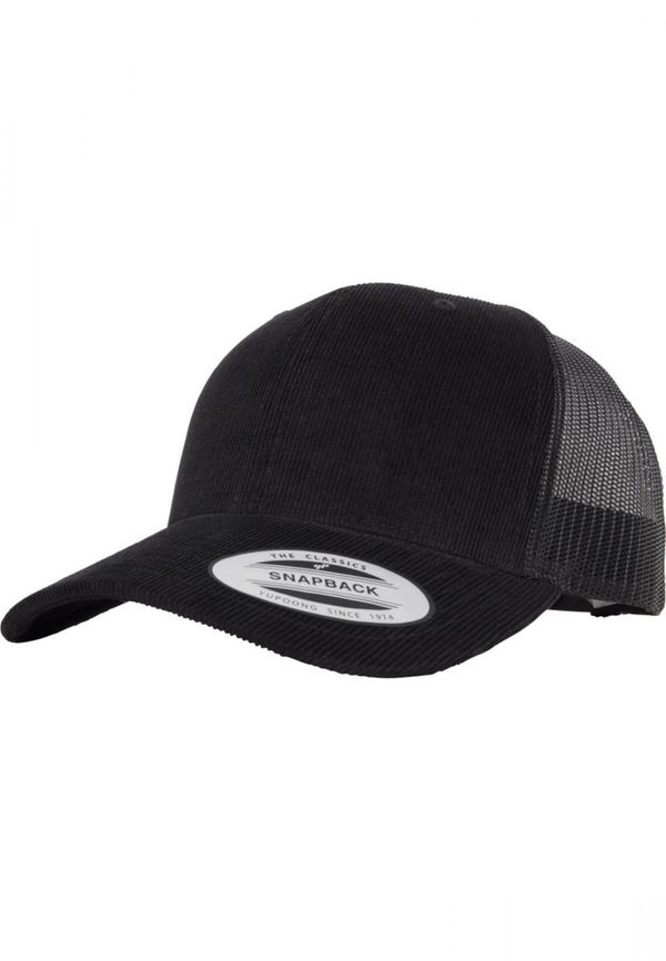 Flexfit Flexfit Šilterica 'Corduroy Retro Trucker'  crna