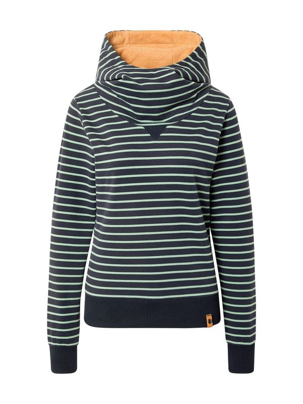 Fli Papigu Fli Papigu Sweater majica 'Entenarsch II'  tamno plava / menta / narančasta melange
