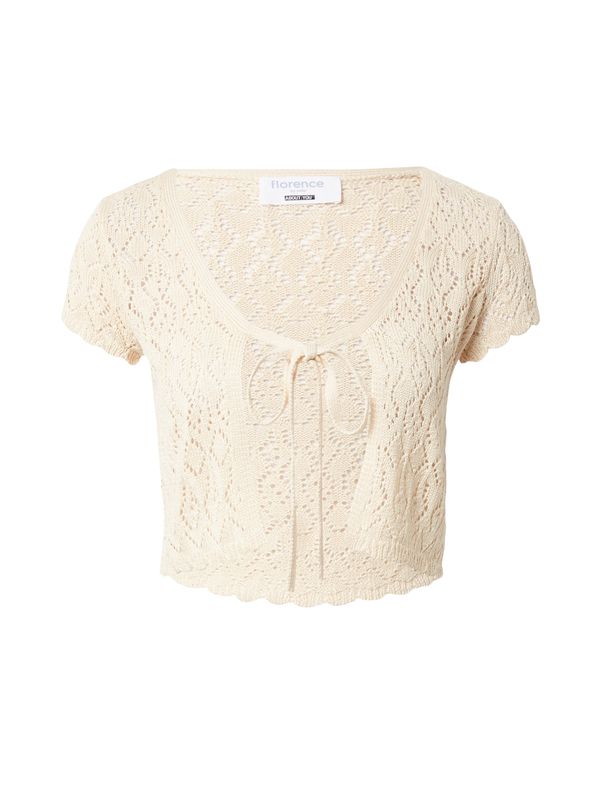 florence by mills exclusive for ABOUT YOU florence by mills exclusive for ABOUT YOU Bolero 'Sea Shell'  vuneno bijela