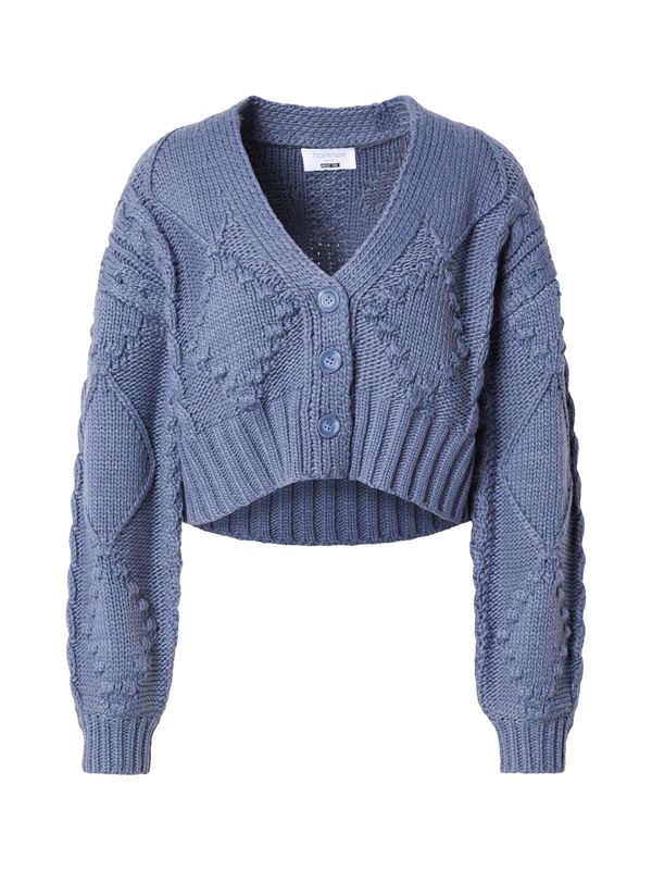 florence by mills exclusive for ABOUT YOU florence by mills exclusive for ABOUT YOU Kardigan 'Candy Corn'  sivkasto plava
