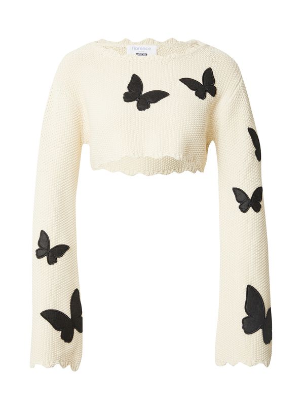 florence by mills exclusive for ABOUT YOU florence by mills exclusive for ABOUT YOU Pulover 'Sandcastles'  bež / crna