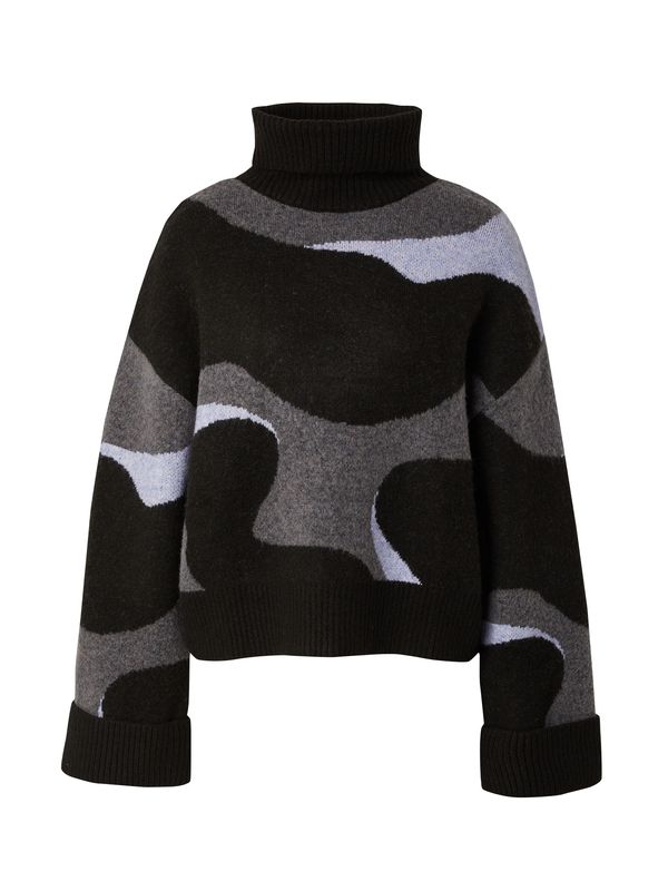florence by mills exclusive for ABOUT YOU florence by mills exclusive for ABOUT YOU Pulover 'Toasted Marshmallow'  tamo siva / lila / crna