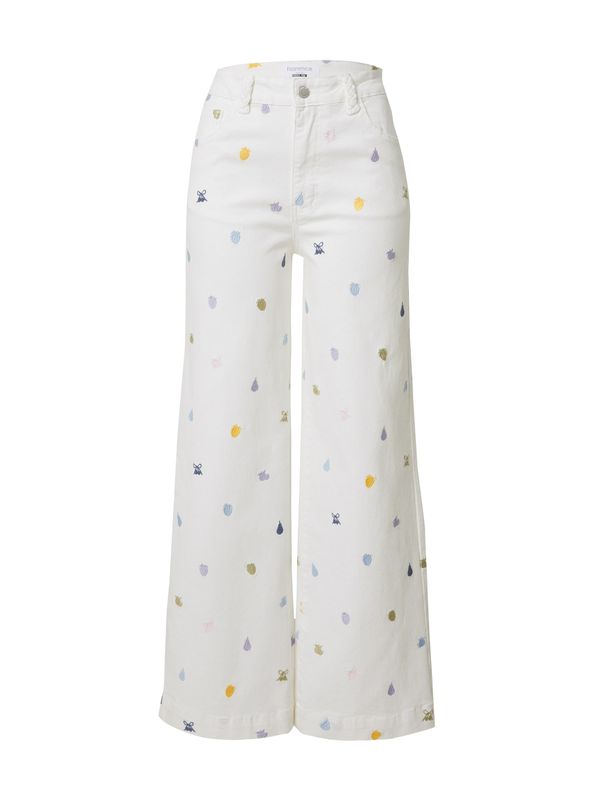 florence by mills exclusive for ABOUT YOU florence by mills exclusive for ABOUT YOU Traperice 'Cassaven'  svijetloplava / žuta / lavanda / bijeli traper