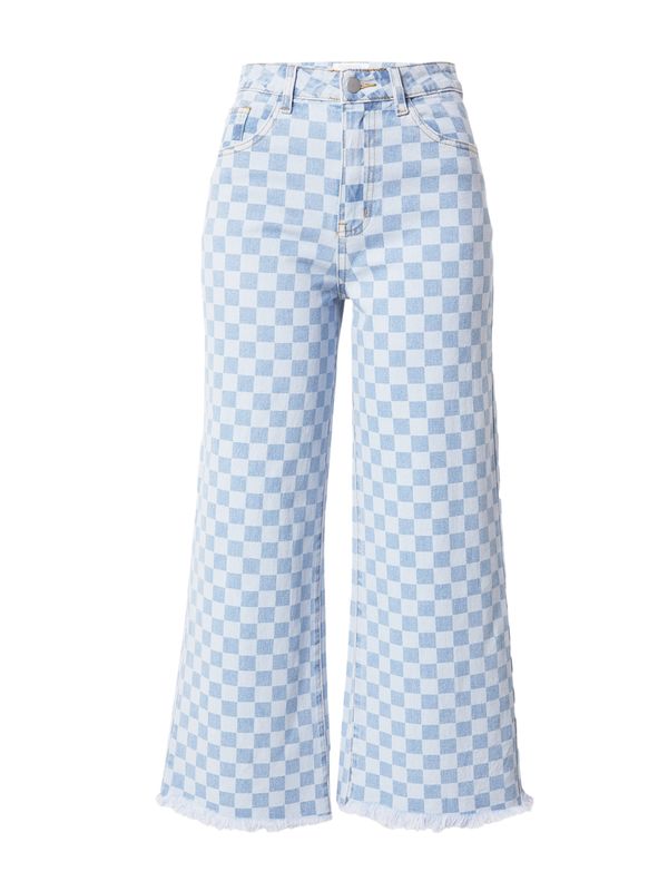 florence by mills exclusive for ABOUT YOU florence by mills exclusive for ABOUT YOU Traperice 'Justin Terry'  plavi traper / pastelno plava