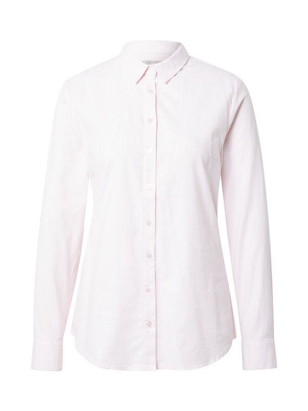 Fransa Fransa Bluza 'OXFORD'  svijetloroza / bijela