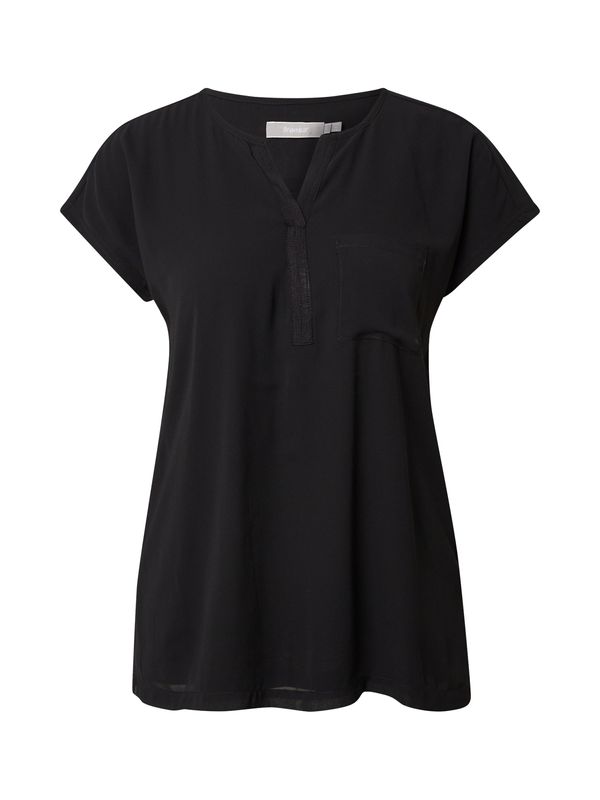 Fransa Fransa Bluza 'Zawov'  crna / crna melange