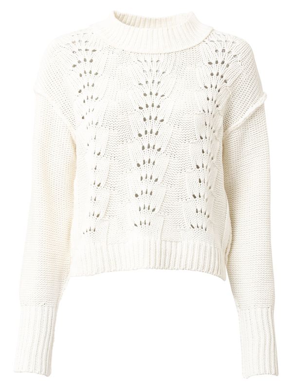 Free People Free People Pulover 'BELL SONG'  boja slonovače