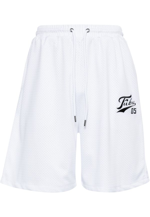 FUBU FUBU Hlače  crna / bijela