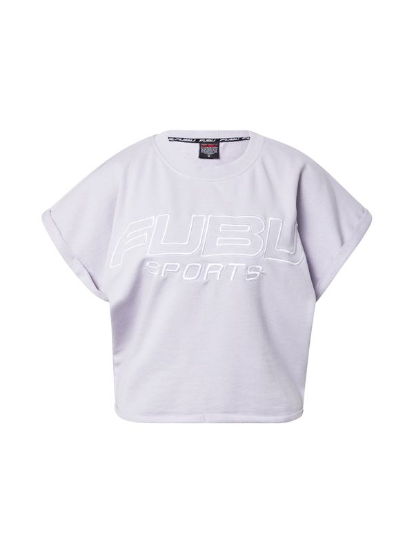 FUBU FUBU Majica  pastelno ljubičasta / bijela