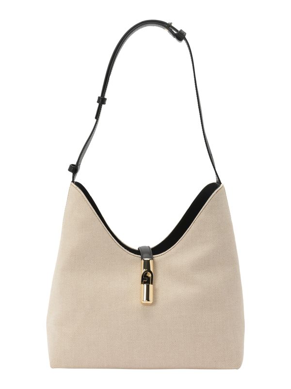 FURLA FURLA Torba za na rame 'GOCCIA'  bež / crna