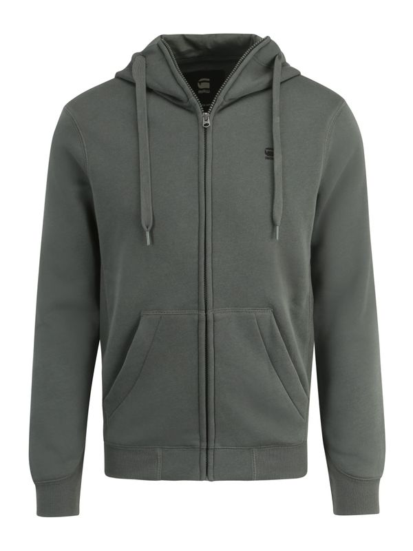 G-STAR G-STAR Gornji dio trenirke 'Premium Core'  tamo siva