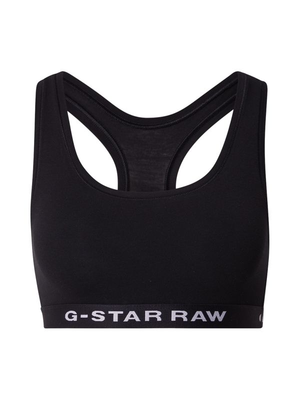 G-STAR G-STAR Grudnjak  crna / bijela