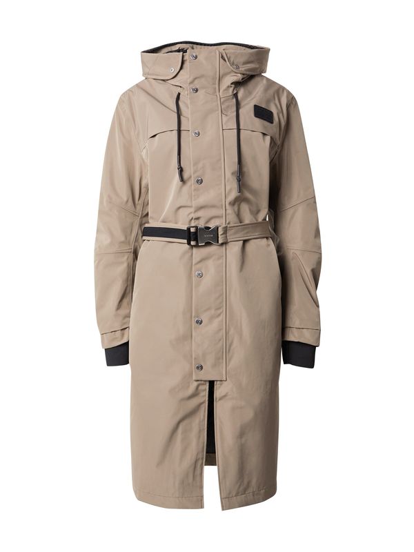 G-STAR G-STAR Lagana parka  bež siva / crna