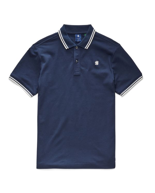 G-Star RAW G-Star RAW Majica 'Dunda'  tamno plava / bijela