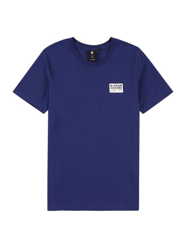 G-Star RAW G-Star RAW Majica  morsko plava / bijela