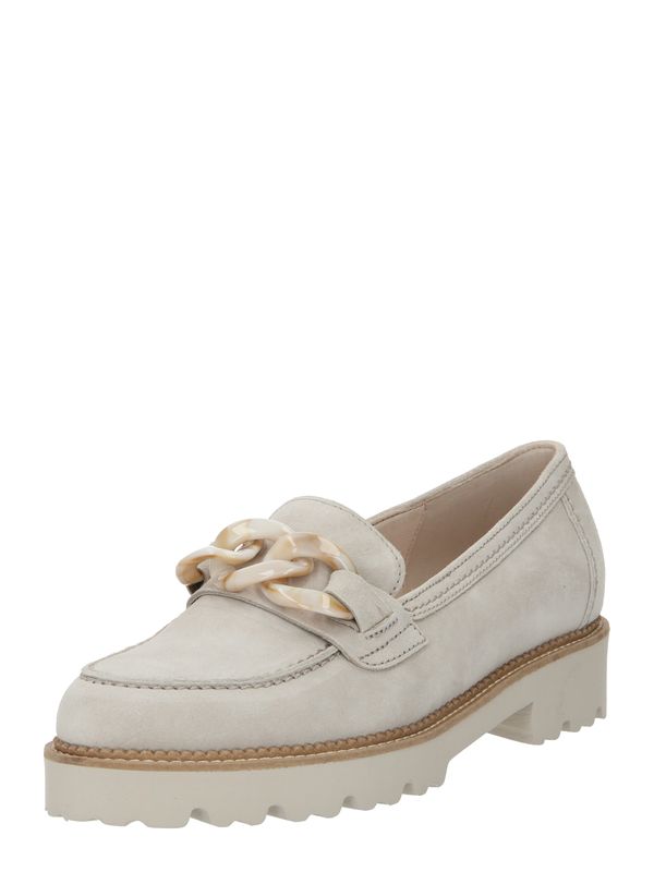 GABOR GABOR Slip On cipele  sivkasto bež / smeđa
