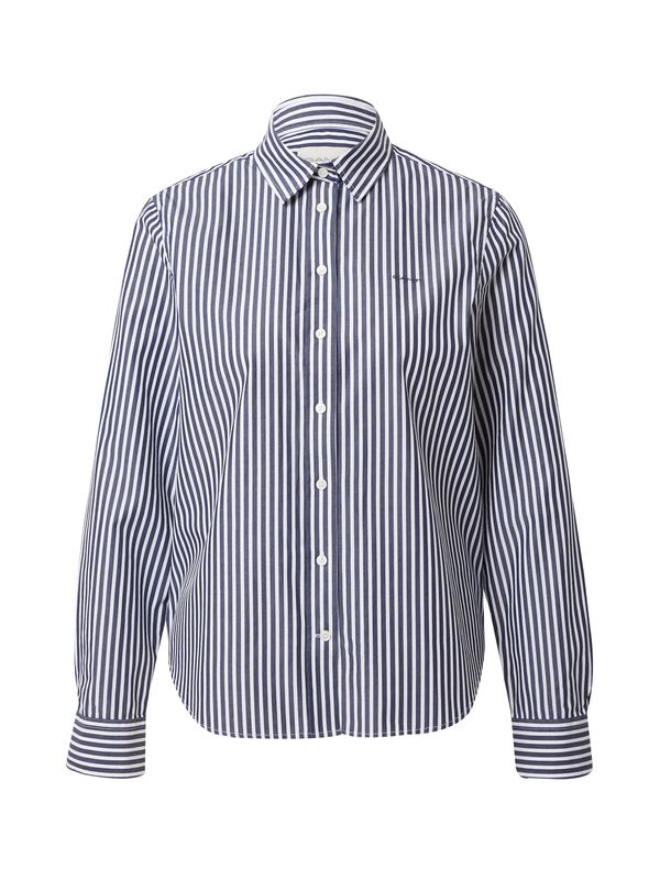 GANT GANT Bluza  morsko plava / bijela