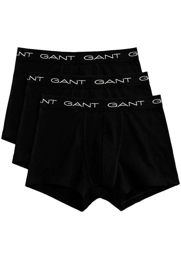 GANT GANT Bokserice  crna / bijela
