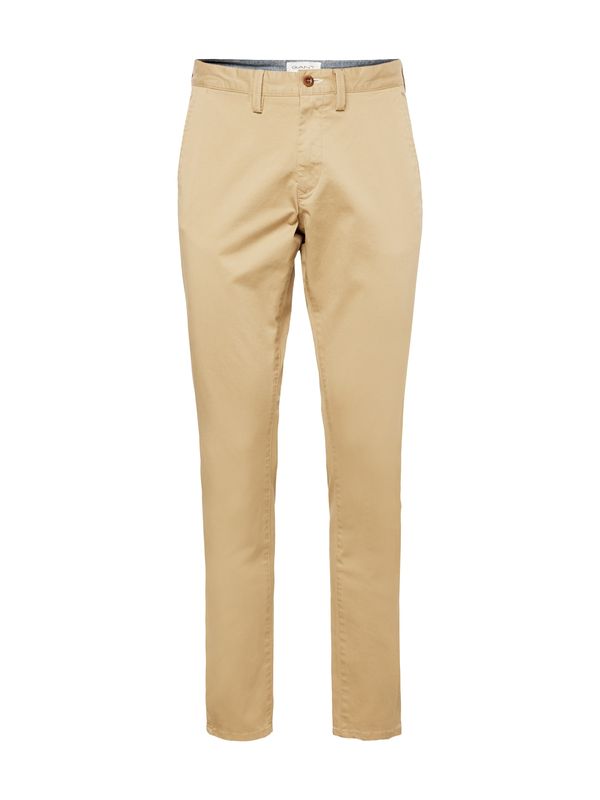 GANT GANT Chino hlače  boja devine dlake (camel)