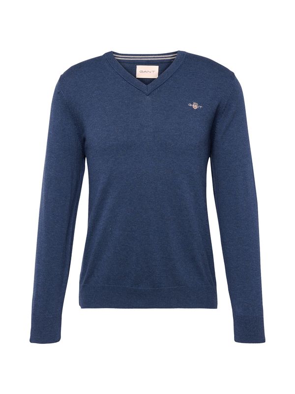 GANT GANT Pulover 'Classic'  mornarsko plava / crvena / bijela