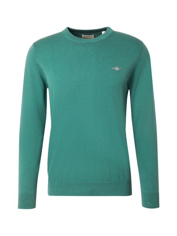 GANT GANT Pulover 'CLASSIC'  smaragdno zelena