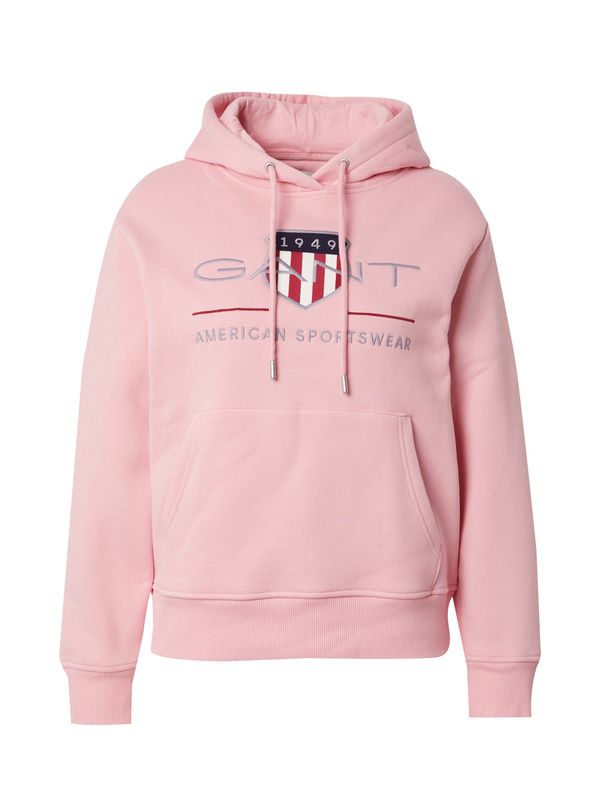 GANT GANT Sweater majica  mornarsko plava / opal / pastelno roza / crvena