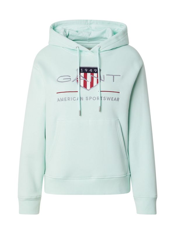 GANT GANT Sweater majica  mornarsko plava / siva / menta / krvavo crvena