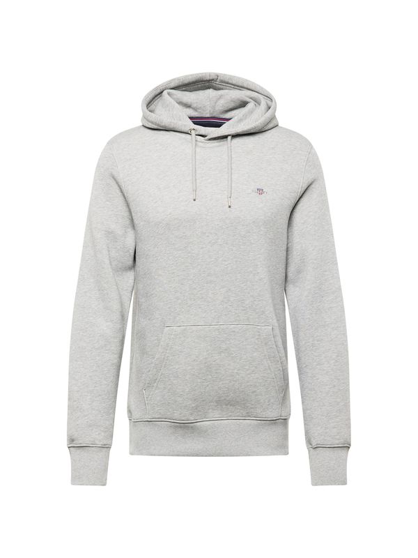 GANT GANT Sweater majica  siva melange