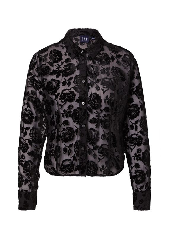 GAP GAP Bluza  crna